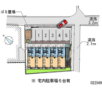 22549 Monthly parking lot