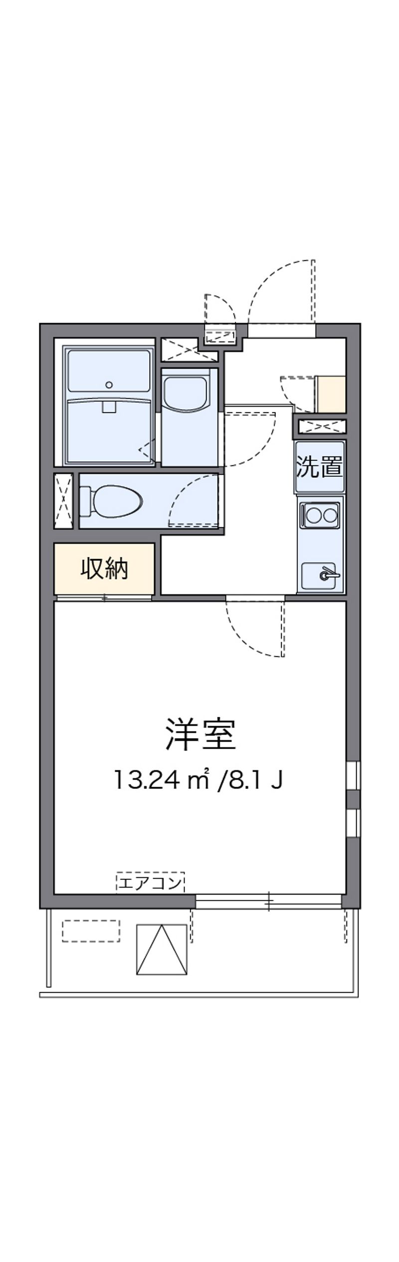 クレイノセイ柴島 間取図