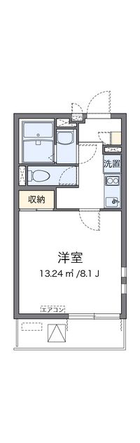 クレイノセイ柴島 間取り図