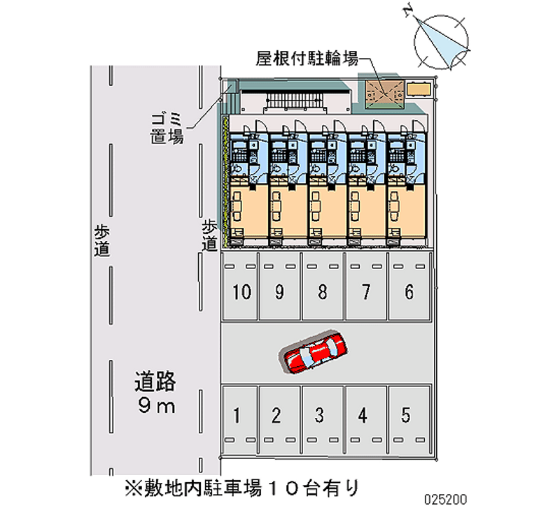 25200月租停車場