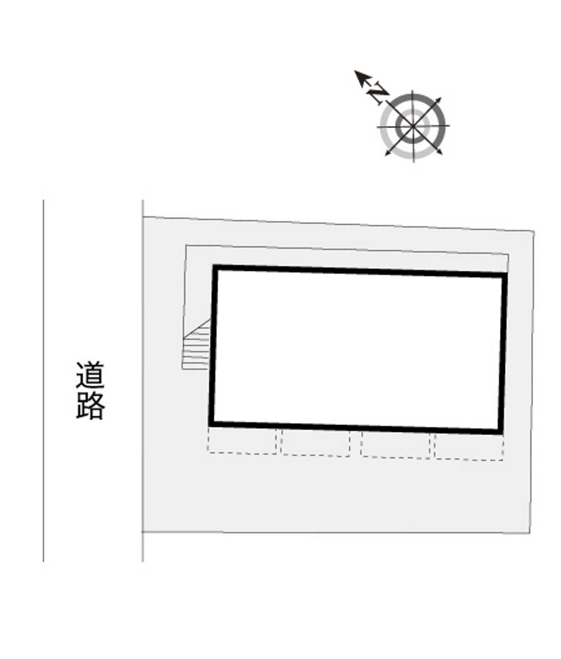 レオパレス洗足池第３ 配置図