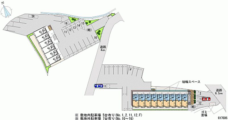 レオパレス須磨の森アネックス 月極駐車場