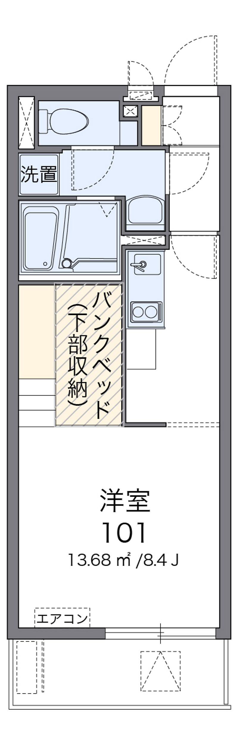 ミランダＹＩⅡ 間取図