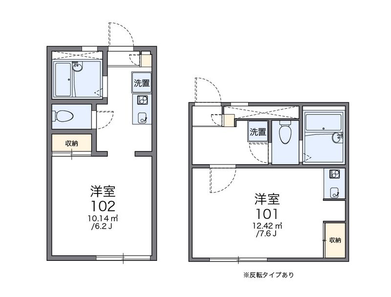 レオパレスＳ．Ｆ 間取図