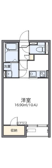 レオネクストエルデ古田 間取り図