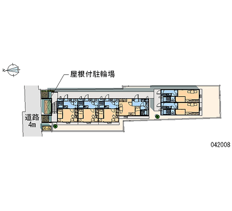 レオパレス城内 区画図