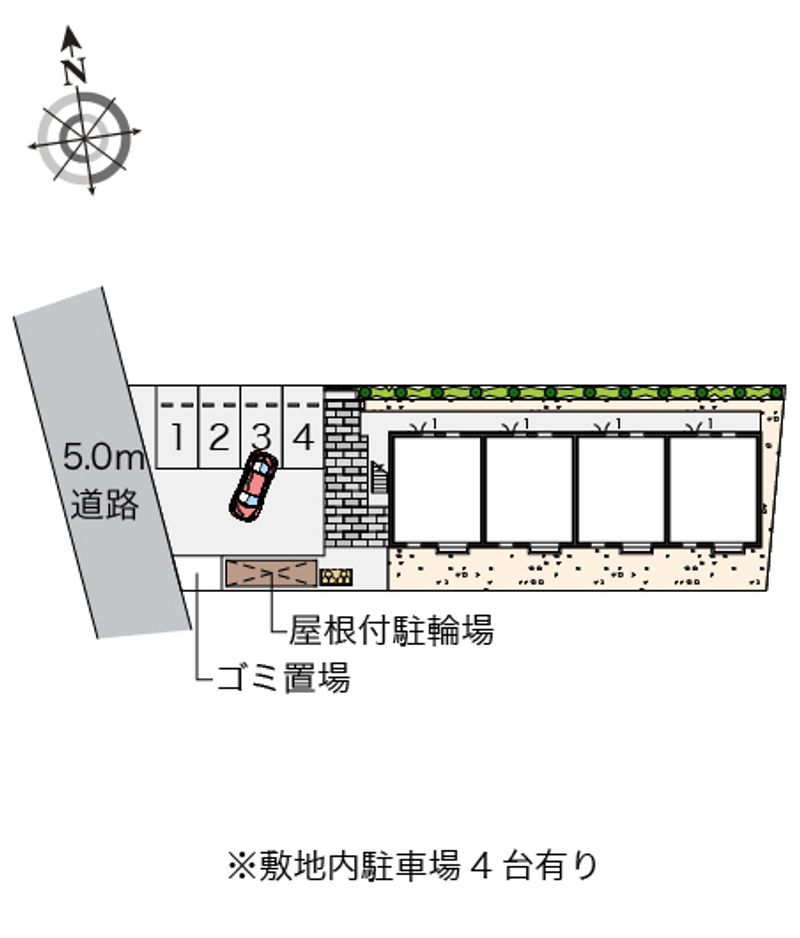 レオネクストエスペランサⅡ 駐車場