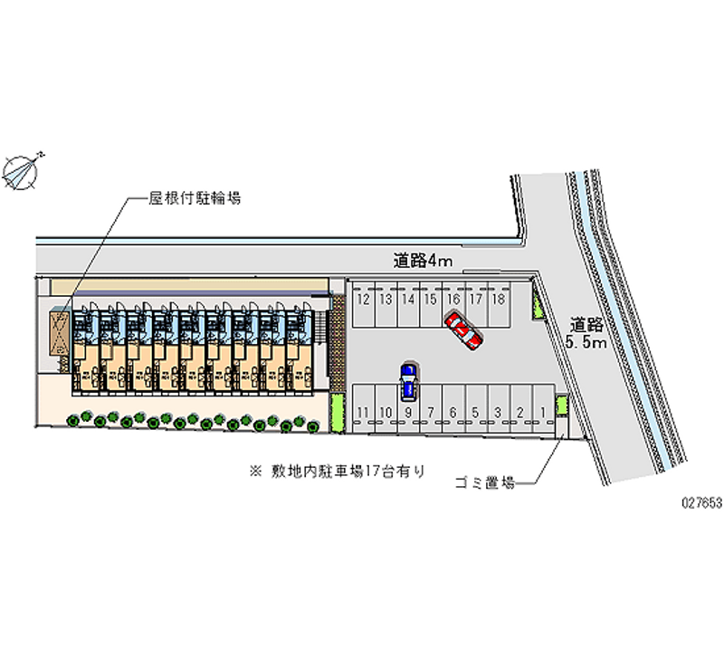 27653 bãi đậu xe hàng tháng