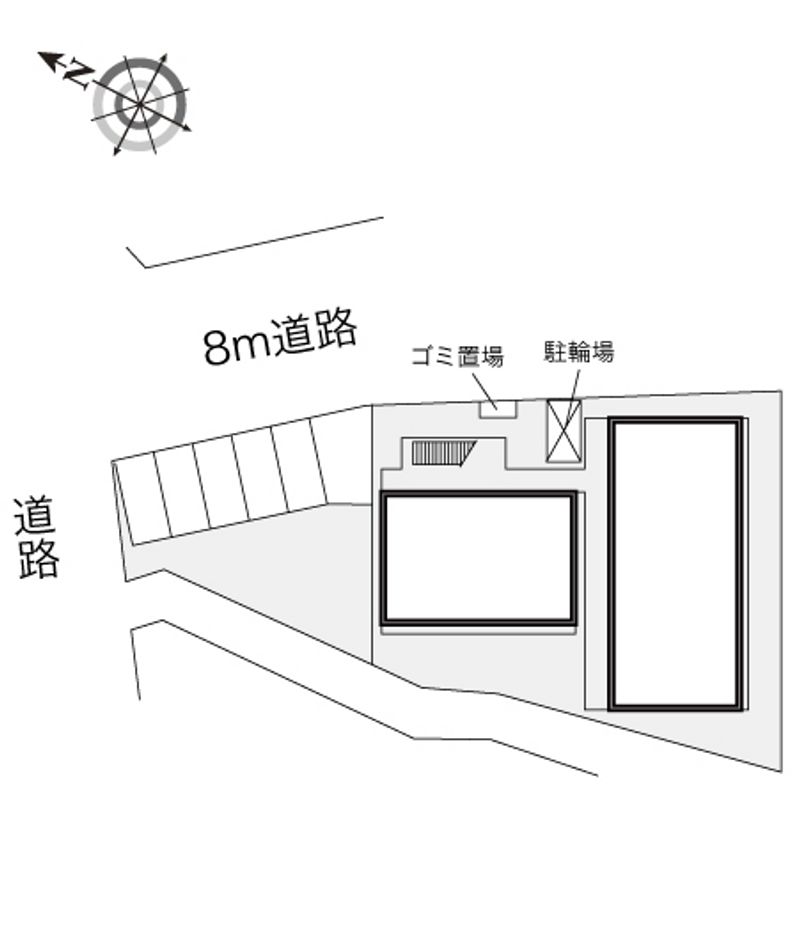 レオパレスＳＡＮＷＡ 配置図