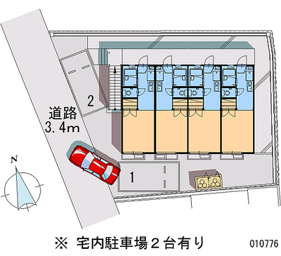 10776 Monthly parking lot