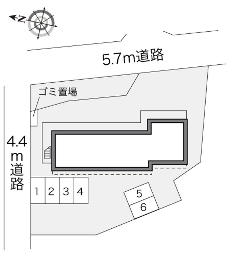 レオパレスエス　ナイン 配置図