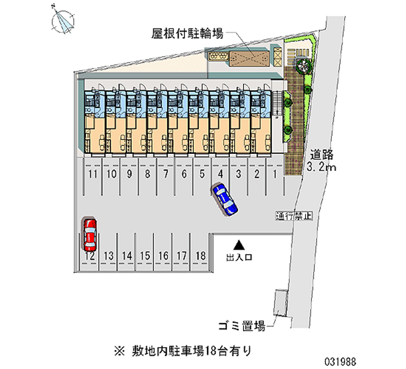 31988 Monthly parking lot