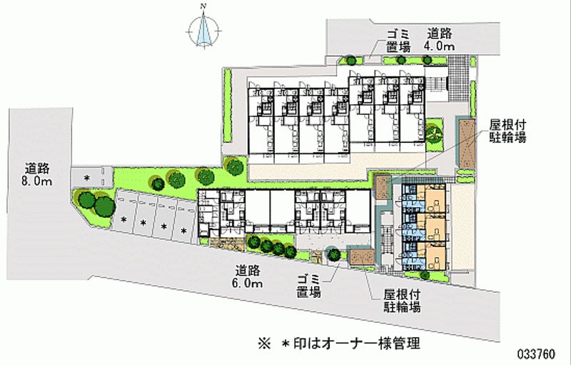 レオパレス隼 区画図