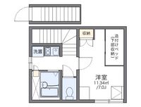 レオパレスＹＡＧＩ 間取り図