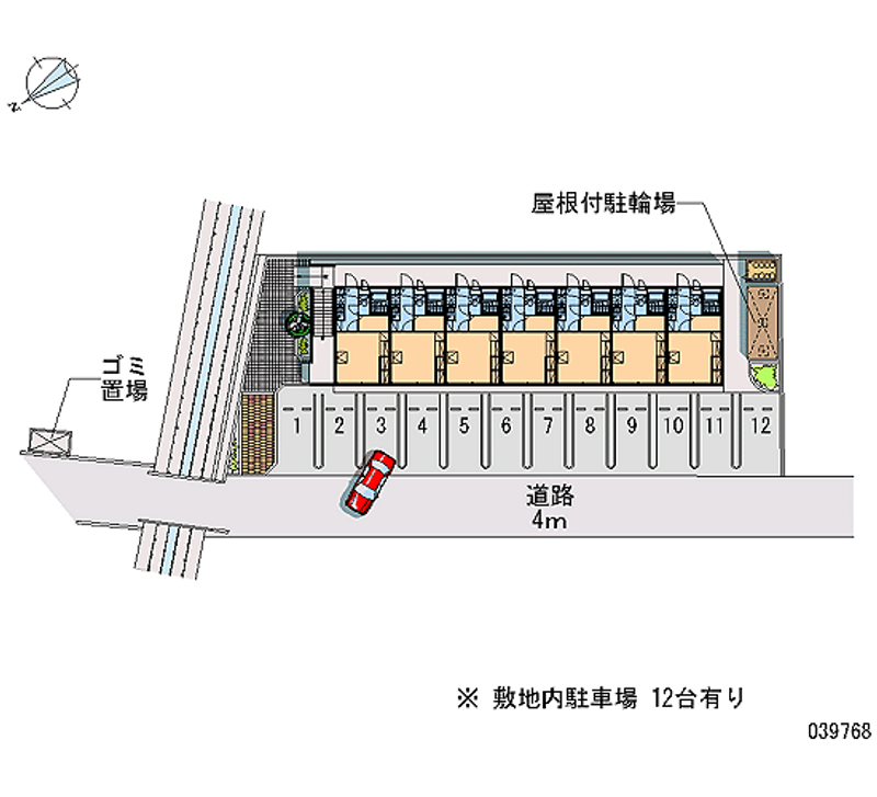 39768 bãi đậu xe hàng tháng