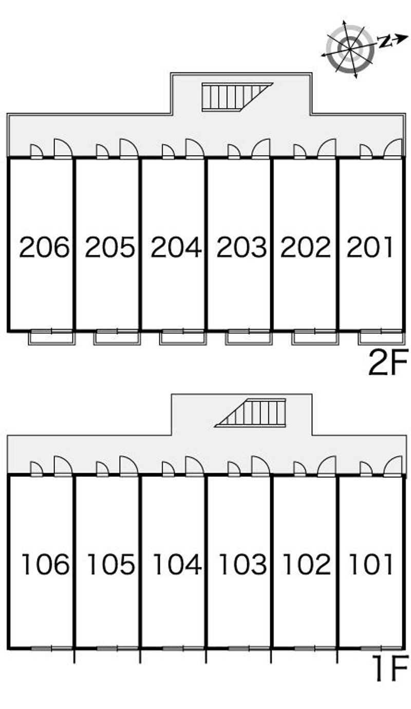 leopalace Kusunoki Floor plan layout diagram