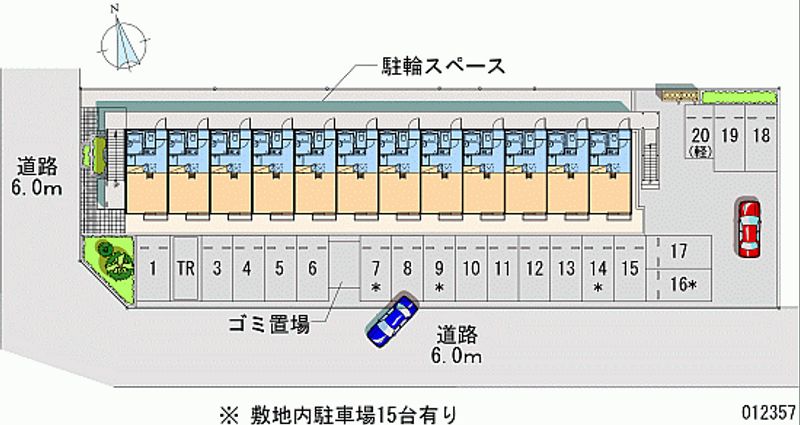 レオパレススクエア 月極駐車場