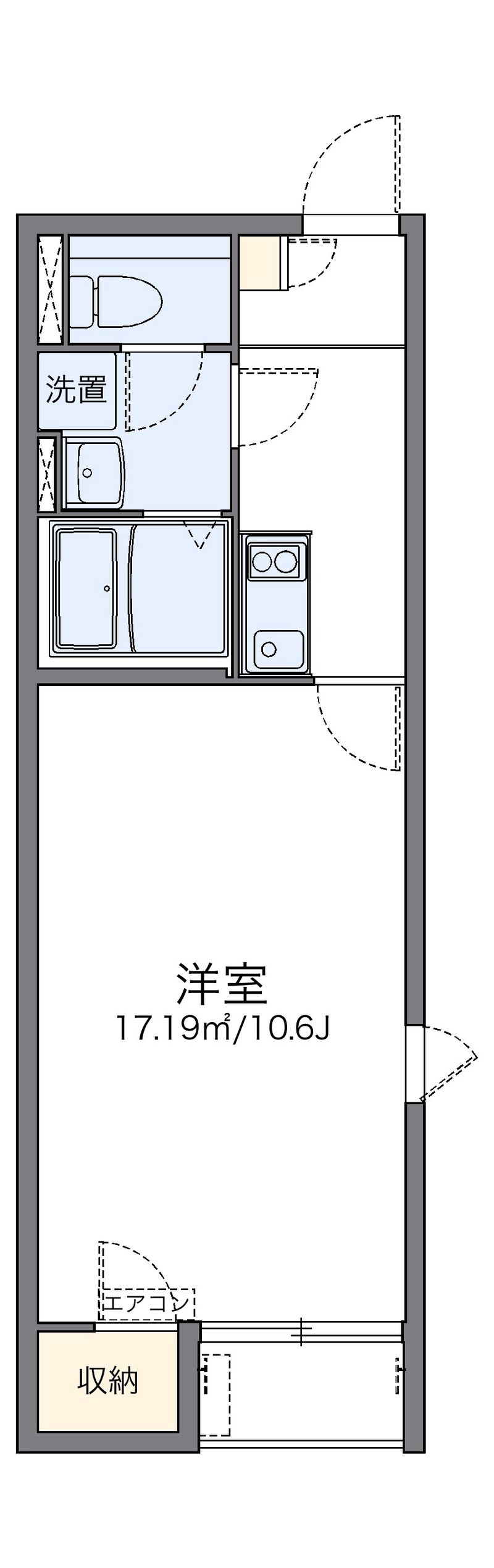 レオネクストプレミアムＧＡＫＵ 間取図
