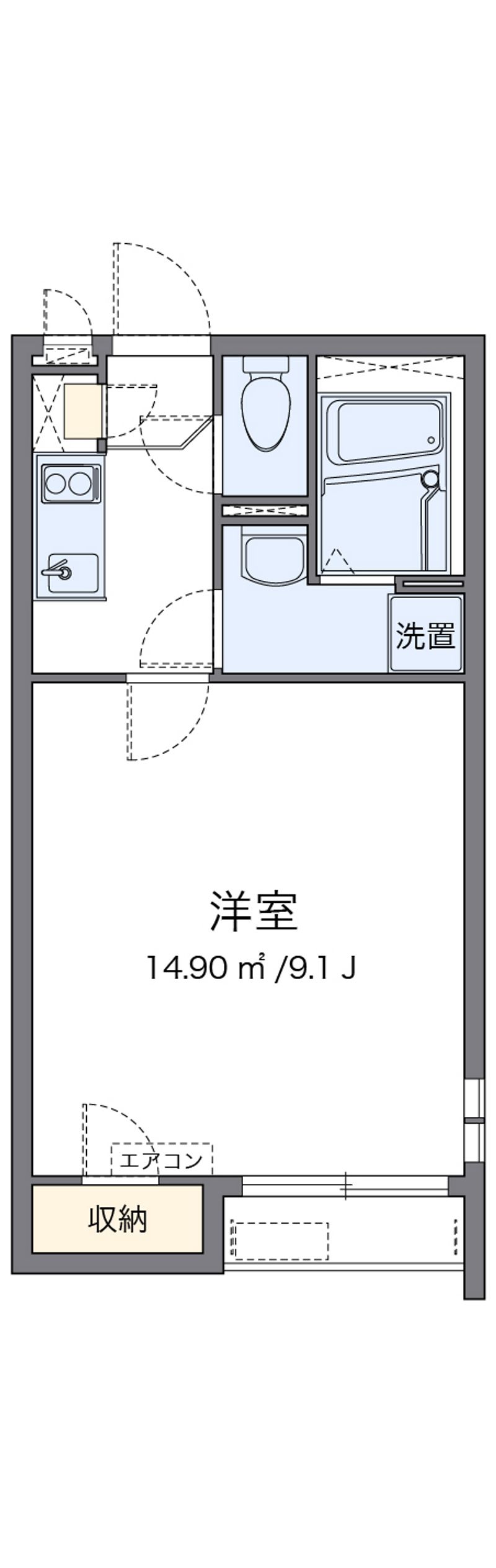 CLEINO Lupinus Sanbankan 평면도