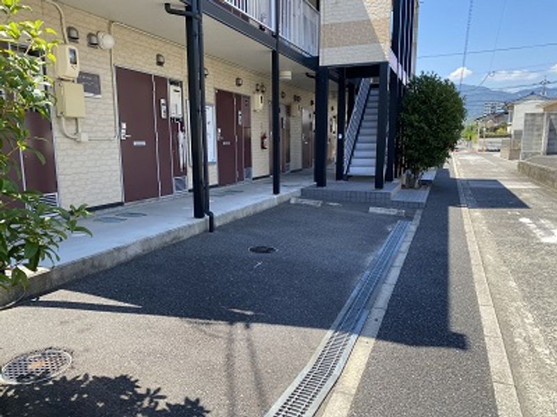 レオパレスクレール住吉 駐車場