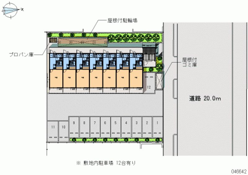 46642 Monthly parking lot