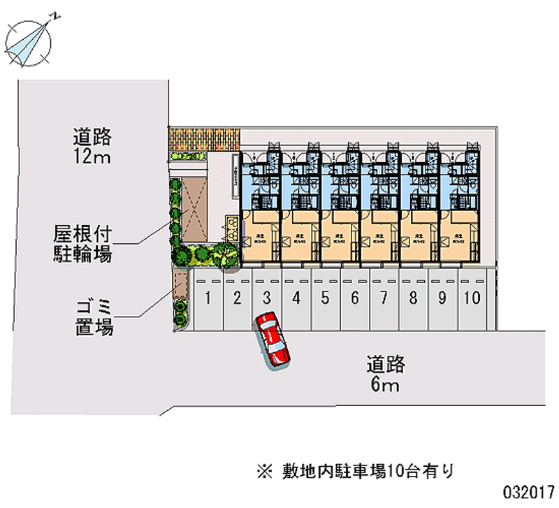 32017 Monthly parking lot