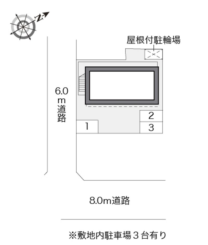 レオパレスのぞみ 配置図