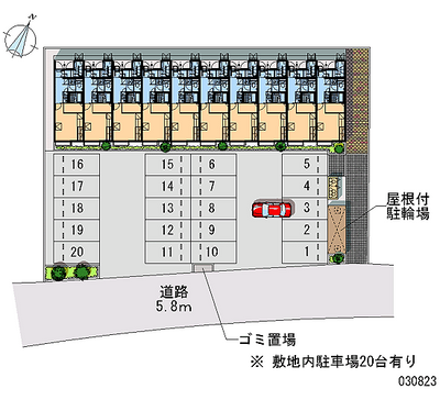 30823 Monthly parking lot