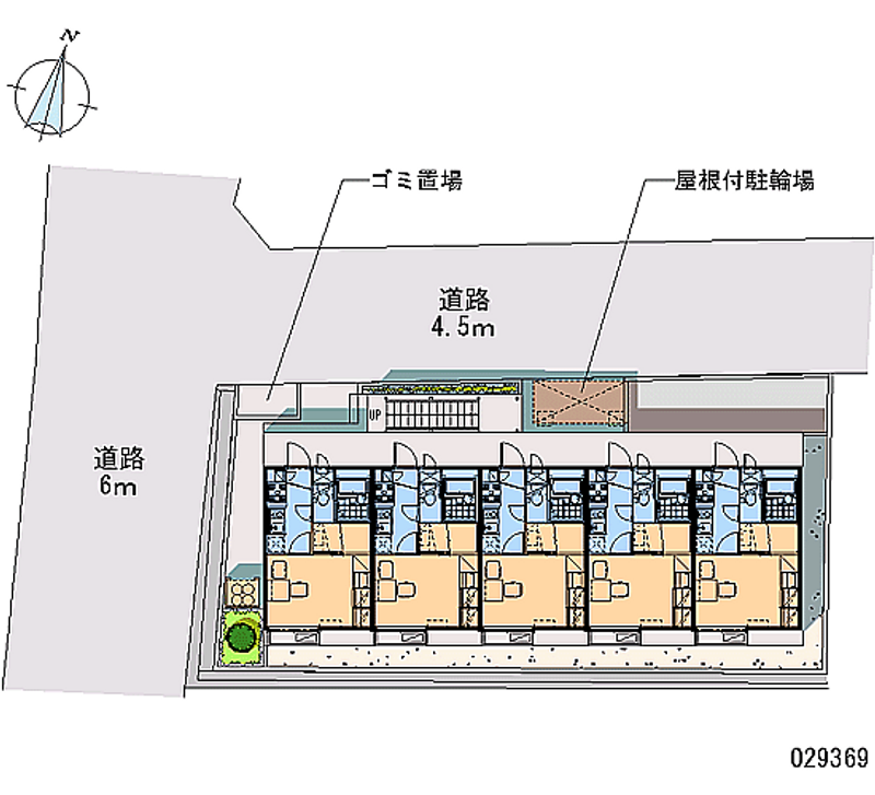レオパレスガーデン 区画図