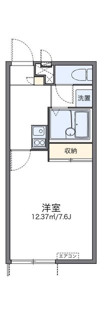 レオパレス桜Ⅱ 間取り図