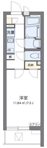 クレイノヴィラ　セゾン幕張 間取り図