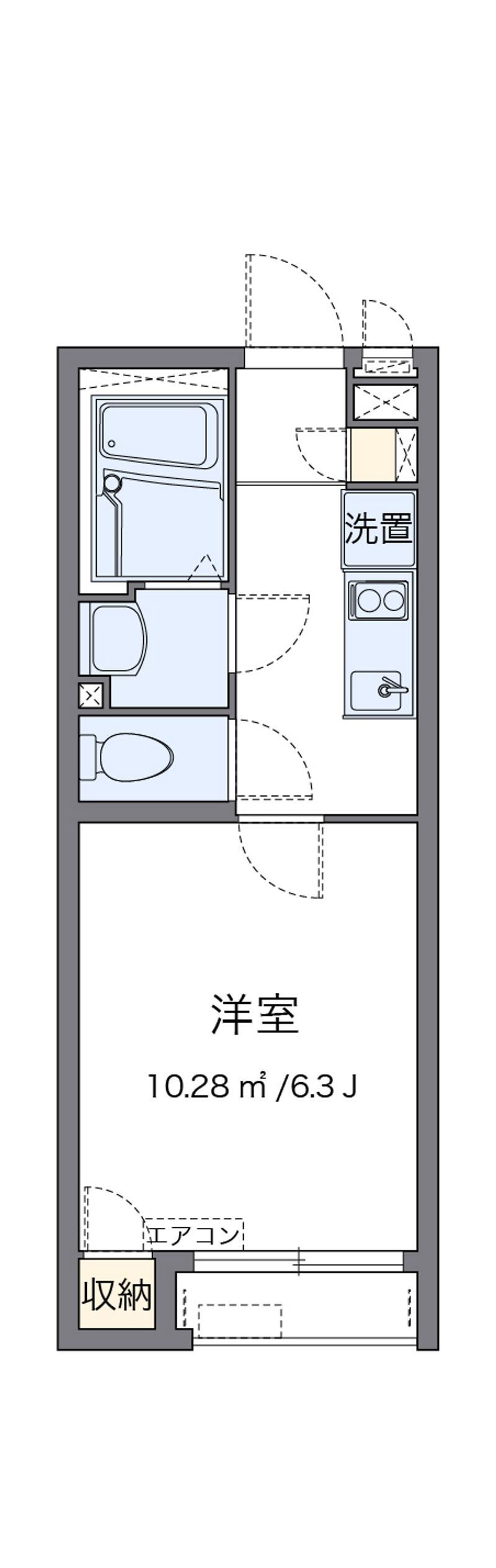 クレイノベルロサージュ 間取り
