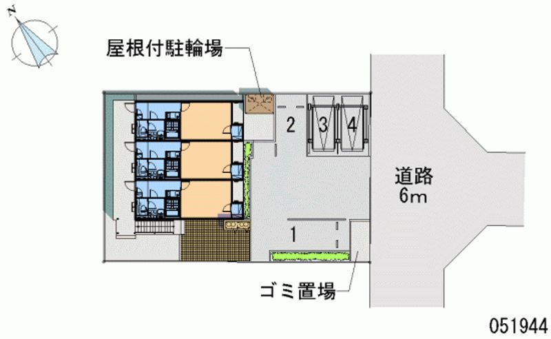 レオネクストガイア守山Ⅱ 月極駐車場