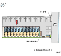 40167 Monthly parking lot