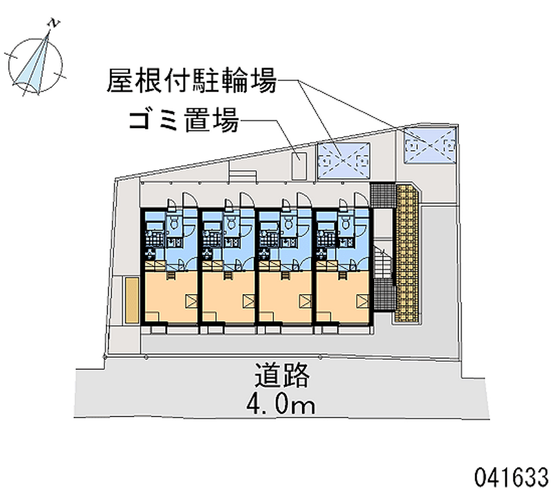 レオパレスミーティア 区画図