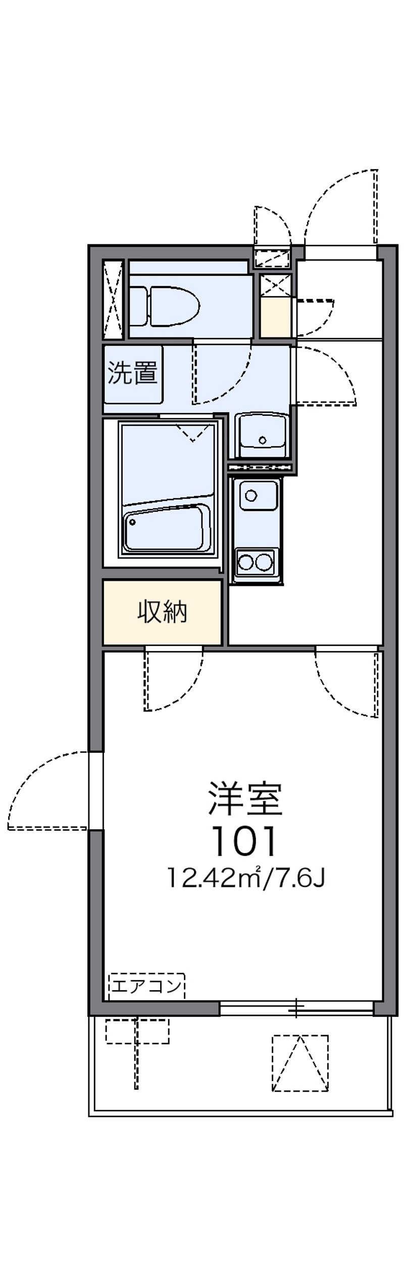 レオネクストアイヴィレッジ 間取図
