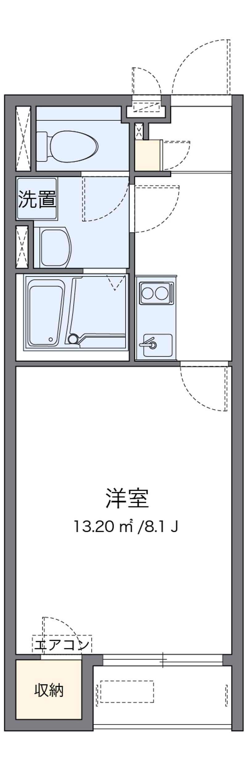 クレイノエイ 間取図