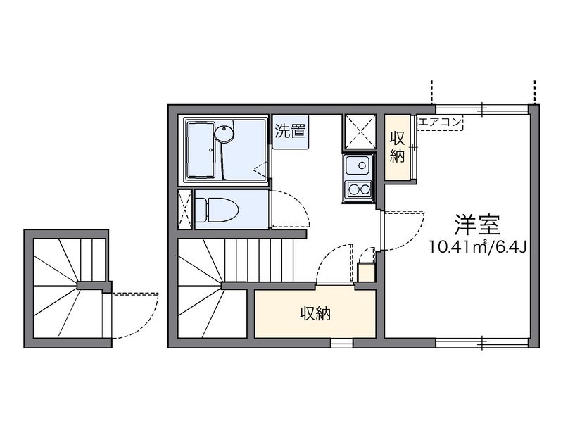 レオネクスト壽　２０１０ 間取図