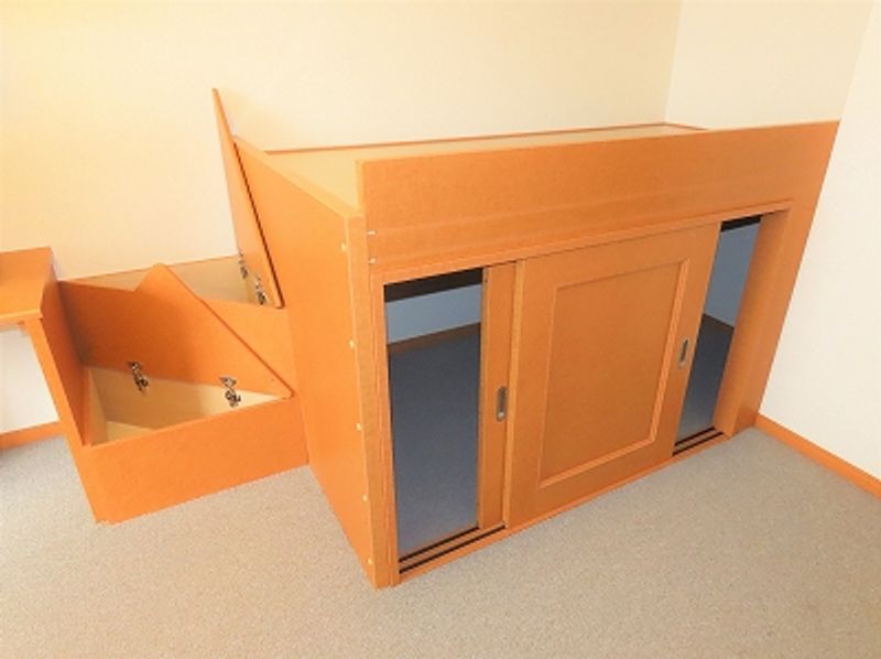 レオパレスアカシヤＢ 収納