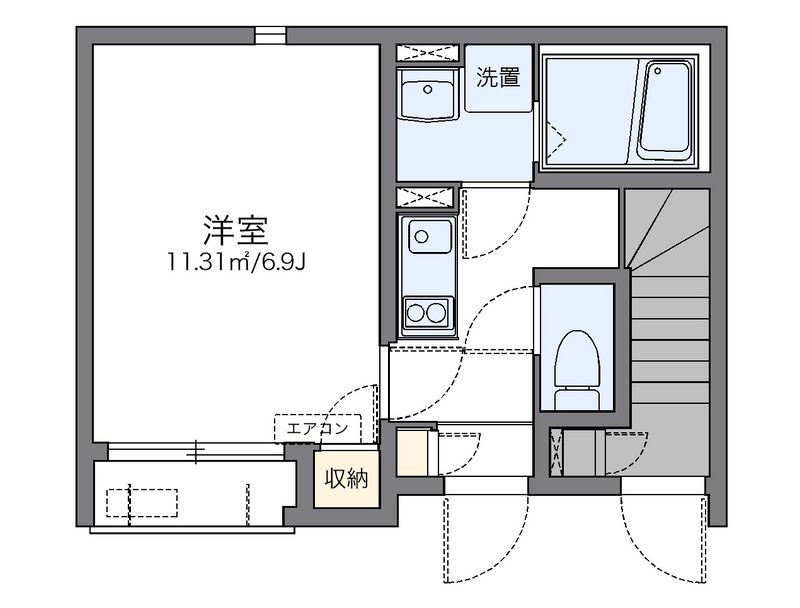 レオネクストコンフォーティア 間取り