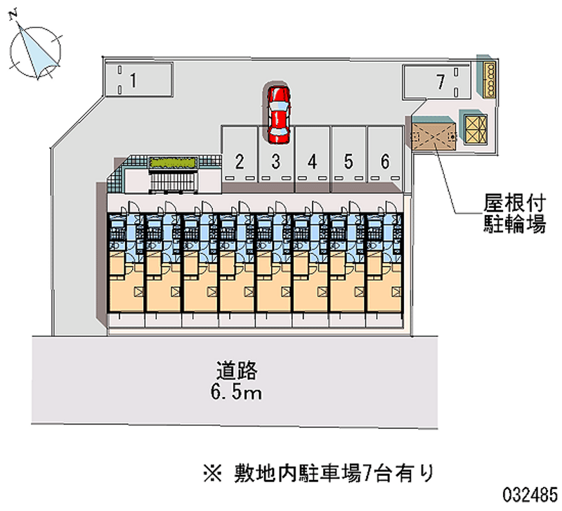 レオパレスクリフ柳都 区画図