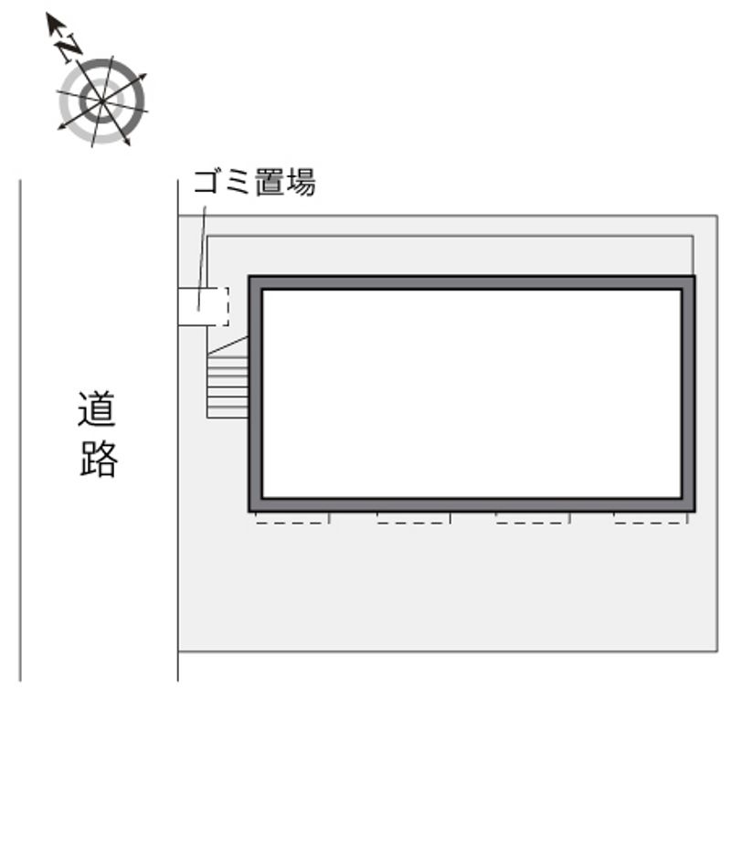 レオパレスゴールデンベセル 配置図