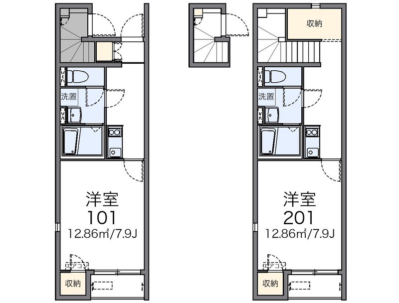 レオネクストスイセン 間取図