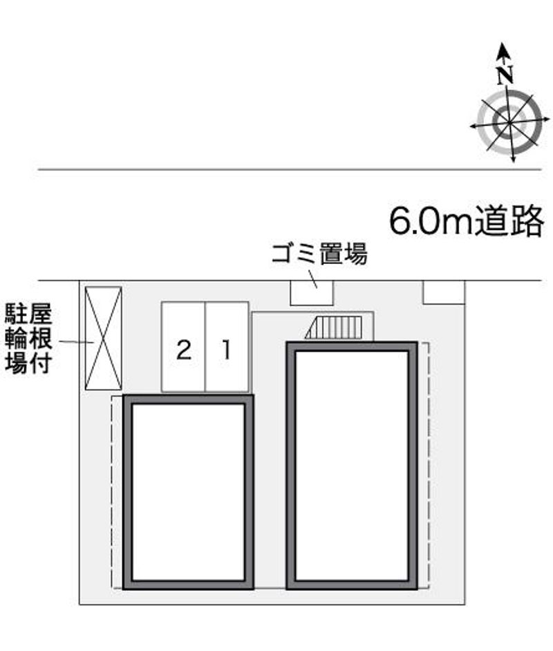 レオパレスネオフォレスト 駐車場