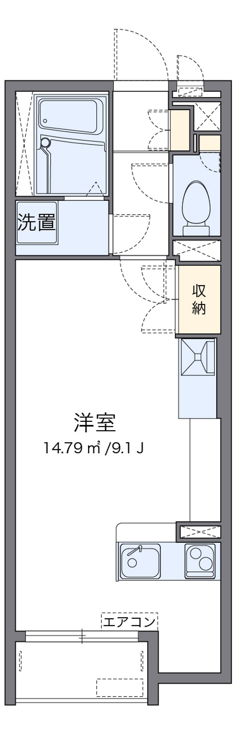 ミランダ十塚 間取り