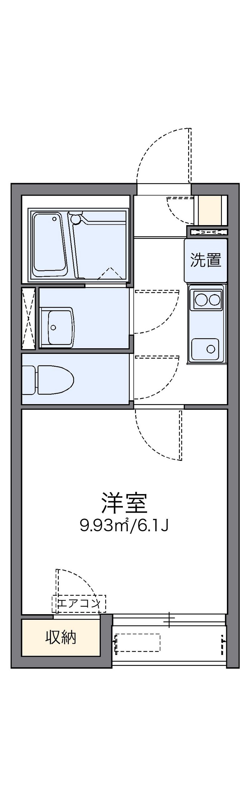 レオネクストＭＫルーチェ 間取図