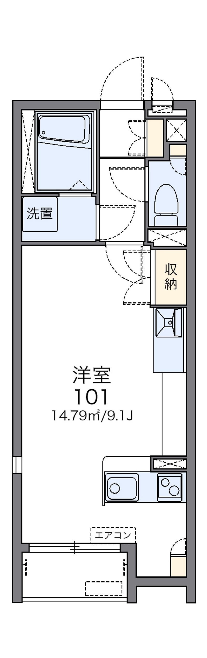 レオネクスト和元 間取図