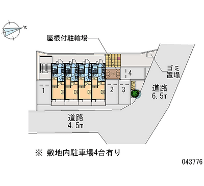 43766 Monthly parking lot