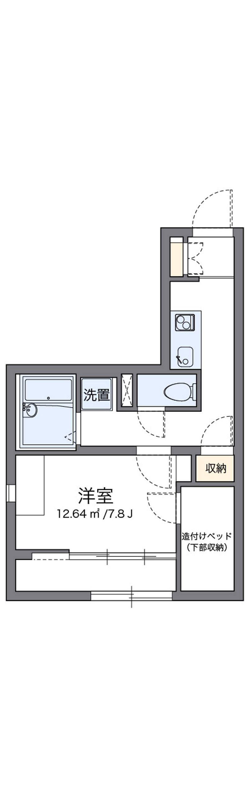 レオパレスＨ＆Ｓ 間取図