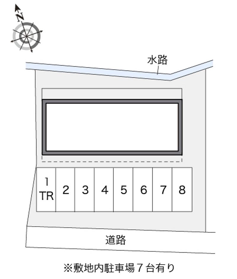 レオパレスヴィヴレＩ 配置図